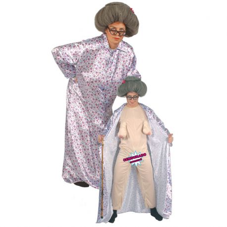 Costume da Nonna Senza Vergogna per Uomo