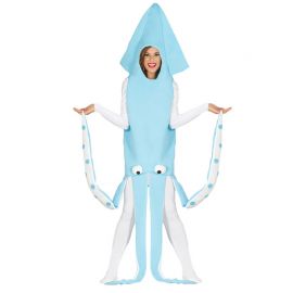 Costume da Calamaro per Adulto Blu