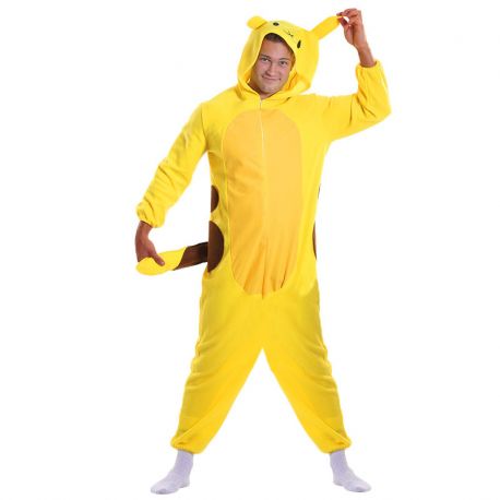 Costume Pigiama da Pikachu per Adulto Offerta