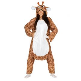 Costume Pigiama da Giraffa per Adulto Tuta Larga