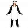 Costume Pigiama da Panda per Adulto con Cappuccio