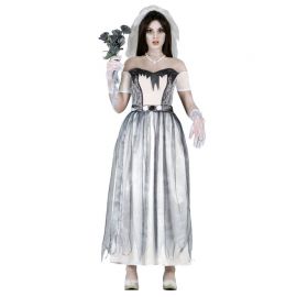 Costume da Sposa Fantasma Nero Shop