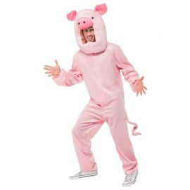 Costume da Maiale Rosa Unisex