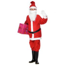 Costume di Santa Claus con Giacca per Bambino