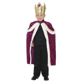 Compra Costume da Re Color Viola per Bambini