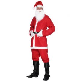 Costume di Babbo Natale Con Cappello e Cintura
