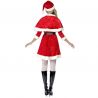 Costume da Miss Santa Claus con Mantello