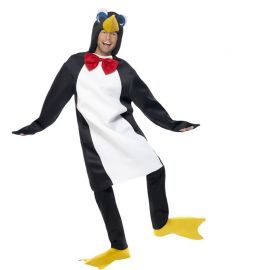 Costume da Pinguino Bianco e Nero per Uomo