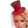 Cappellino Cilindro Fever Rosso