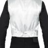 Gilet con Paillettes Argento