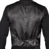 Gilet con Paillettes Nero