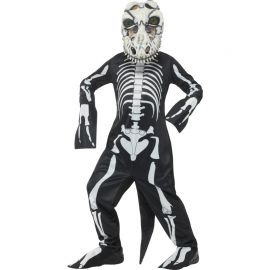 Costume da Scheletro T-Rex per Bambino