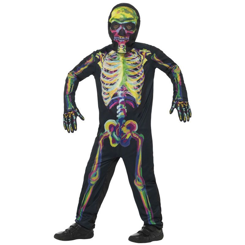 Costume da Scheletro Luminoso per Bimbo
