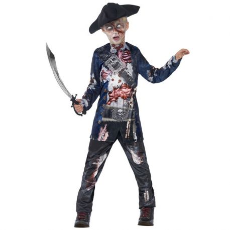 Costume da Pirata Morto per Bimbo Online