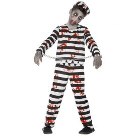 Costume da Carcerato Zombie per Bambino Online