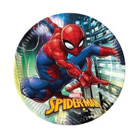 8 Platos SpiderMan 23 cm 8 Platos SpiderMan 23 cm