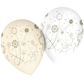 8 Palloncini Fiori M02 Tondi 30 cm 8 Palloncini Fiori M02 Tondi 30 cm