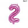 Palloncino Numero 2 Foil 35 cm