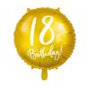 Palloncino 18 Anni Oro Metallizzato