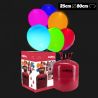 Bombola Maxi ad Elio con 50 Palloncini Led