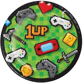 Articoli per Feste per Bambini Giocatore Geek Gamer Player Gioco Decorazione a Tema WERNNSAI Forniture per Feste Videogiochi 2 PCS 110 x 180 CM Tovaglia a Tema Gioco 