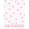 8 Inviti con Pois