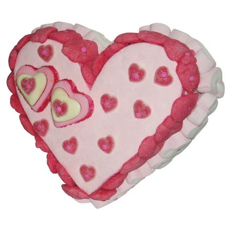 Torta di Caramelle di Cuori