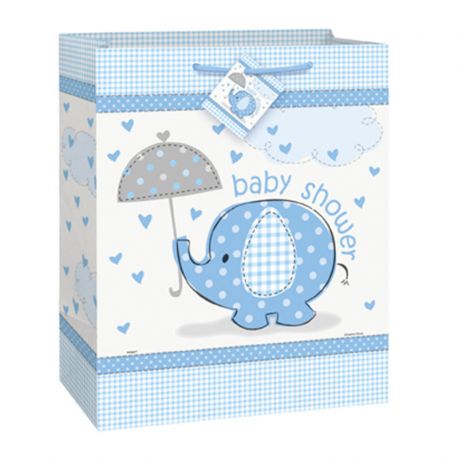 Sacchetto Baby Shower Elefante Bambino