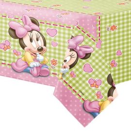 Tovaglia di Plastica Baby Minnie 120 x 180 cm