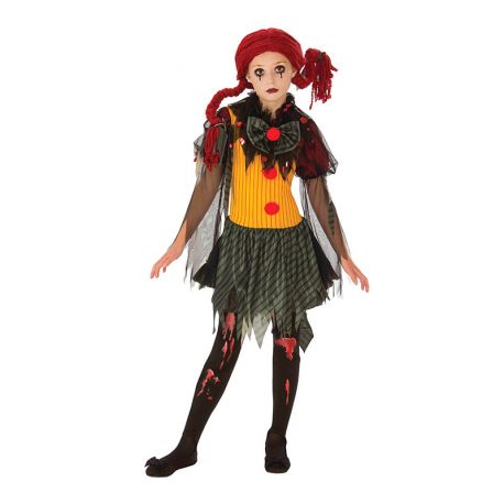 Costume da Ragazza Clow Zombie per Bambina Online