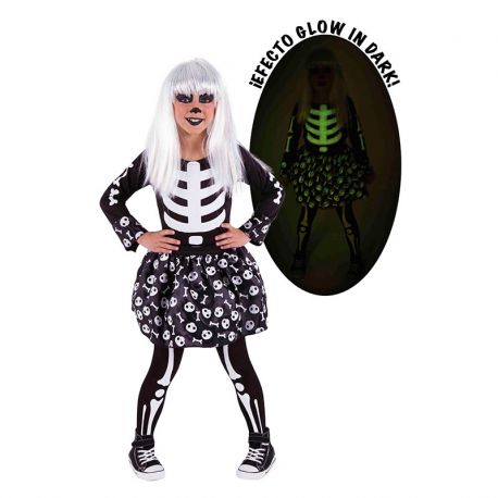 Compra Costume da Scheletro Glow in the Dark Bimba