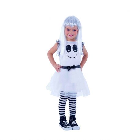 Costume da Fantasmina con Occhi Bambina Economico