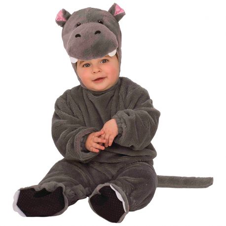 Costume da Ippopotamo Grigio per Bambini