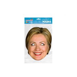 Careta de Cartón Hillary Clinton