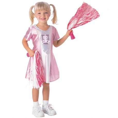 Costume da Cheerleader Rosa per Bambini Shop