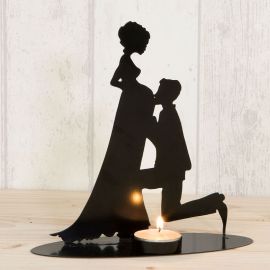 Statuine Sposi Porta Candele Sposa Incinta