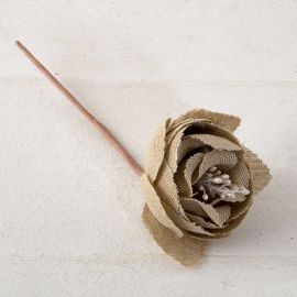 12 Rose di Tela 5 cm x 13 cm