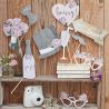 10 Accessori di Photo Booth per Matrimonio Rustico