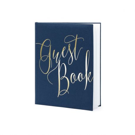 Libro delle Firme con Guest Book Dorato