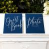 Libro delle Firme con Guest Book Dorato