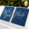 Libro delle Firme con Guest Book Dorato