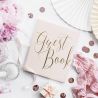 Libro delle Firme con Guest Book Dorato