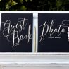 Libro delle Firme con Guest Book Dorato