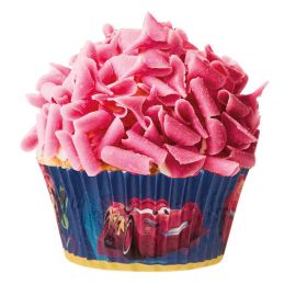 25 Pirottini di Carta per Cupcake Cars 5 cm