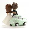 Statuetta Sposi Just Married 12 cm