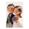 Statuetta Sposi Just Married 12 cm