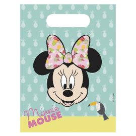 6 Bustine Minnie Tropicale di Carta