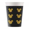 8 Bicchieri Mickey Gold 160 ml