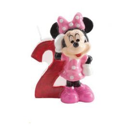 Candelina Nº 2 Minnie Mouse 6,5 cm Online