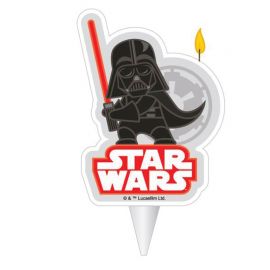 Candela di Compleanno Darth Vader 7,5 cm 2D Acquisto